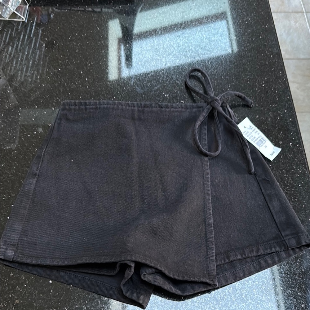 Black Women's Skort